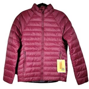 All in Motion Men's Packable Down Puffer Jacket Sz S